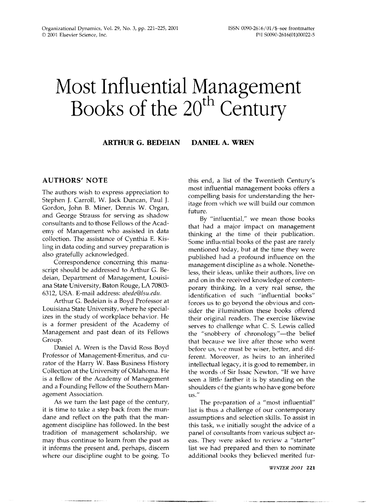 most-influential-management-books-of-the-20th-century-business