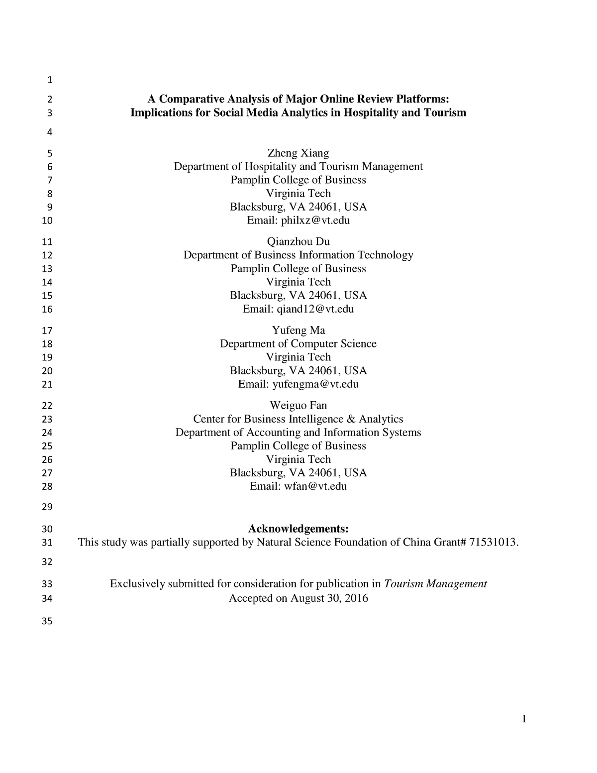 TM-comparativeanalysisofreviewplatforms-finalsub - 1 2 A Comparative ...