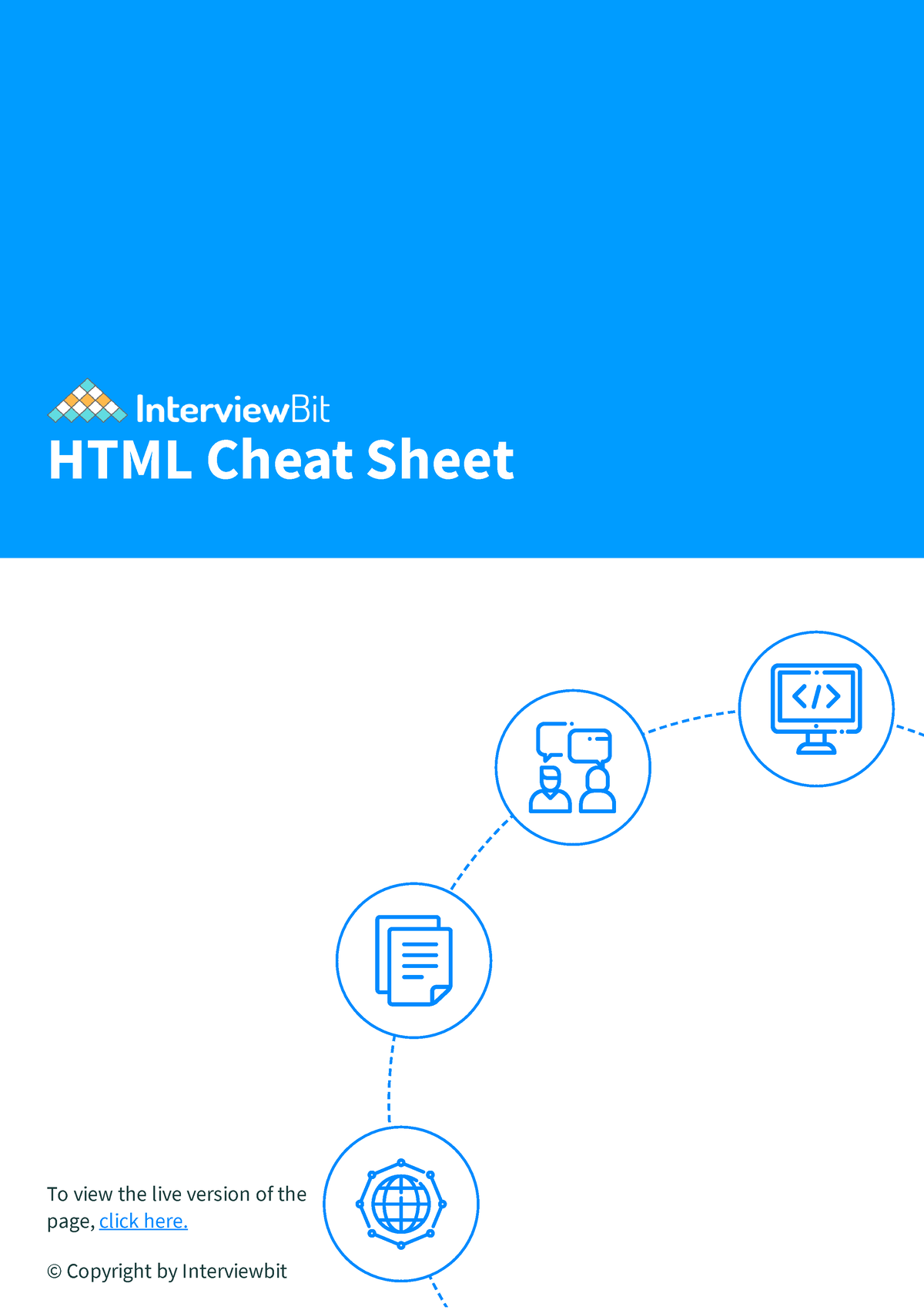 HTML Cheat Sheet - Notes - To View The Live Version Of The Page, Click Here. © Copyright By ...