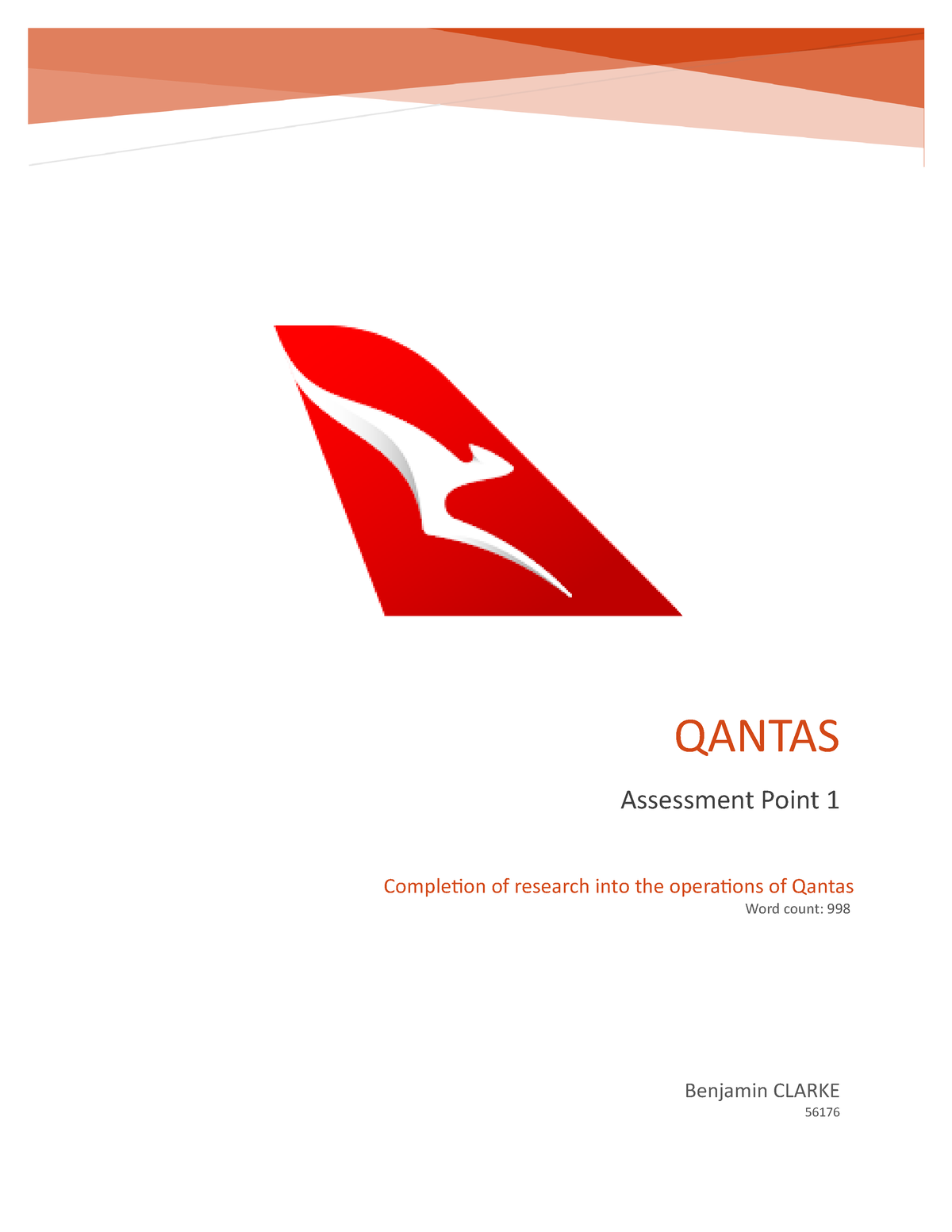 qantas case study business studies
