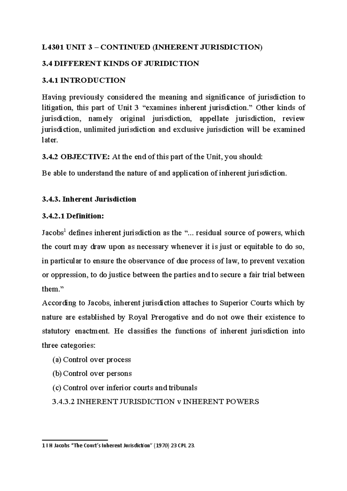 Exclusive Jurisdiction Definition