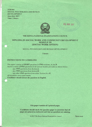 Counceling Notes - DIPLOMA COURSE IN SOCIAL WORK & COMMUNITY ...