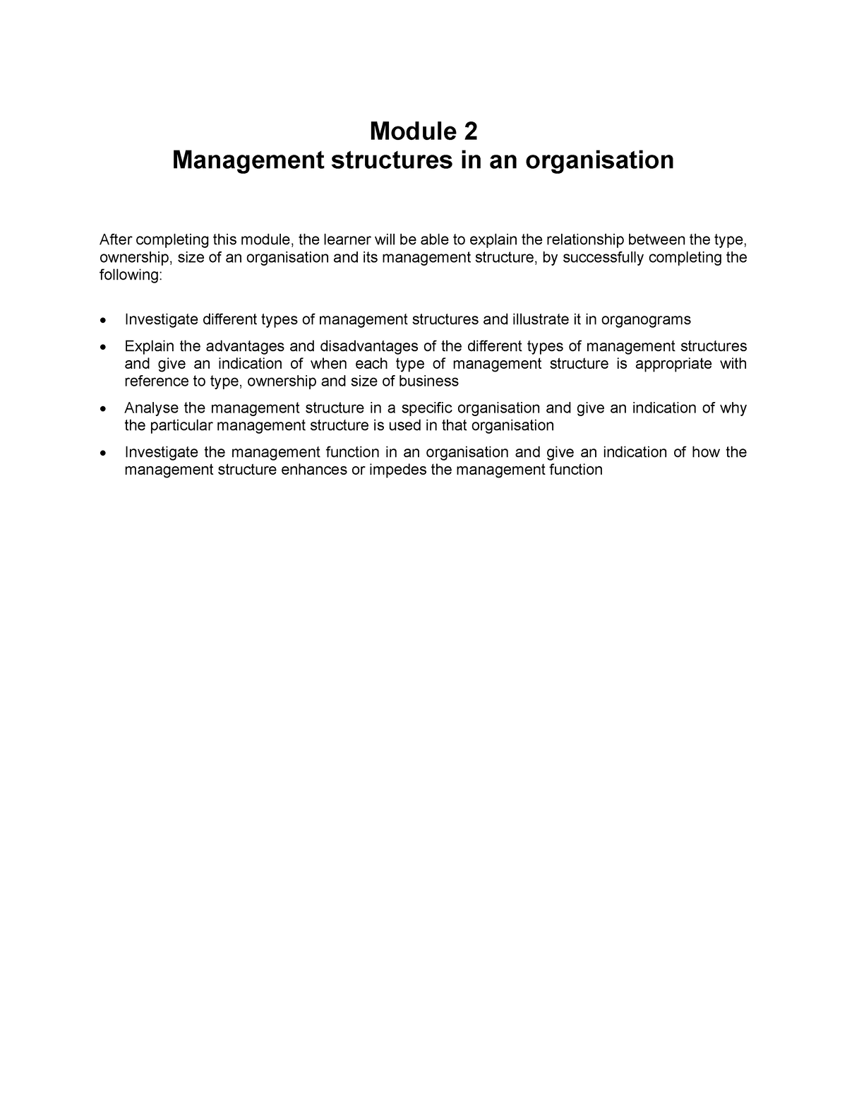 management-structures-in-an-organisation-to-be-classified-as-an