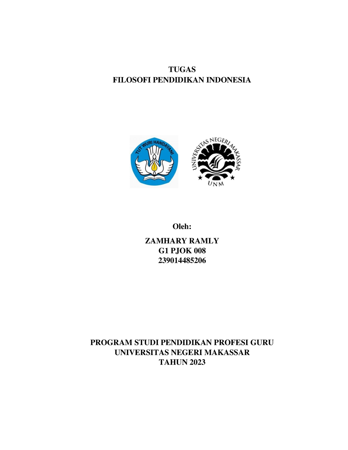 Filosofi Pendidikan Indonesia Topik 1 Eksplorasi - TUGAS FILOSOFI ...