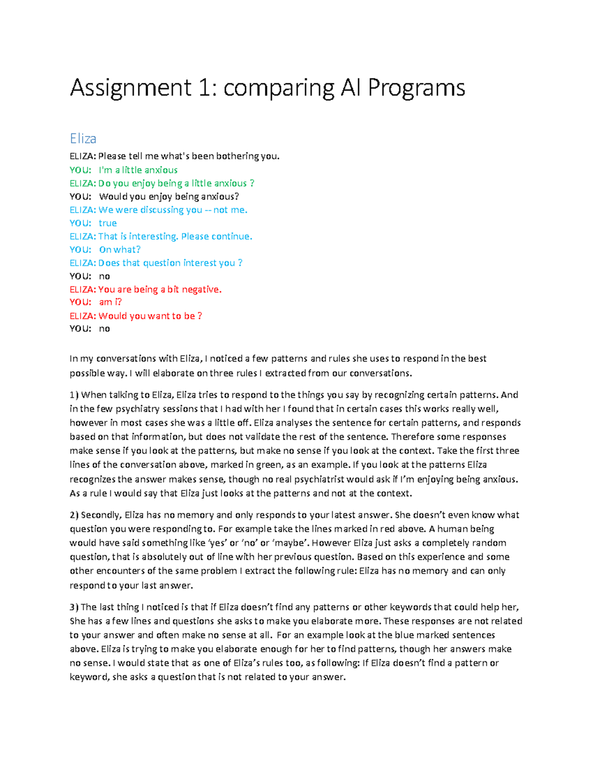 compulsory-declarations-exercises-1-3-and-4-answers-assignment-1-comparing-ai-programs-eliza