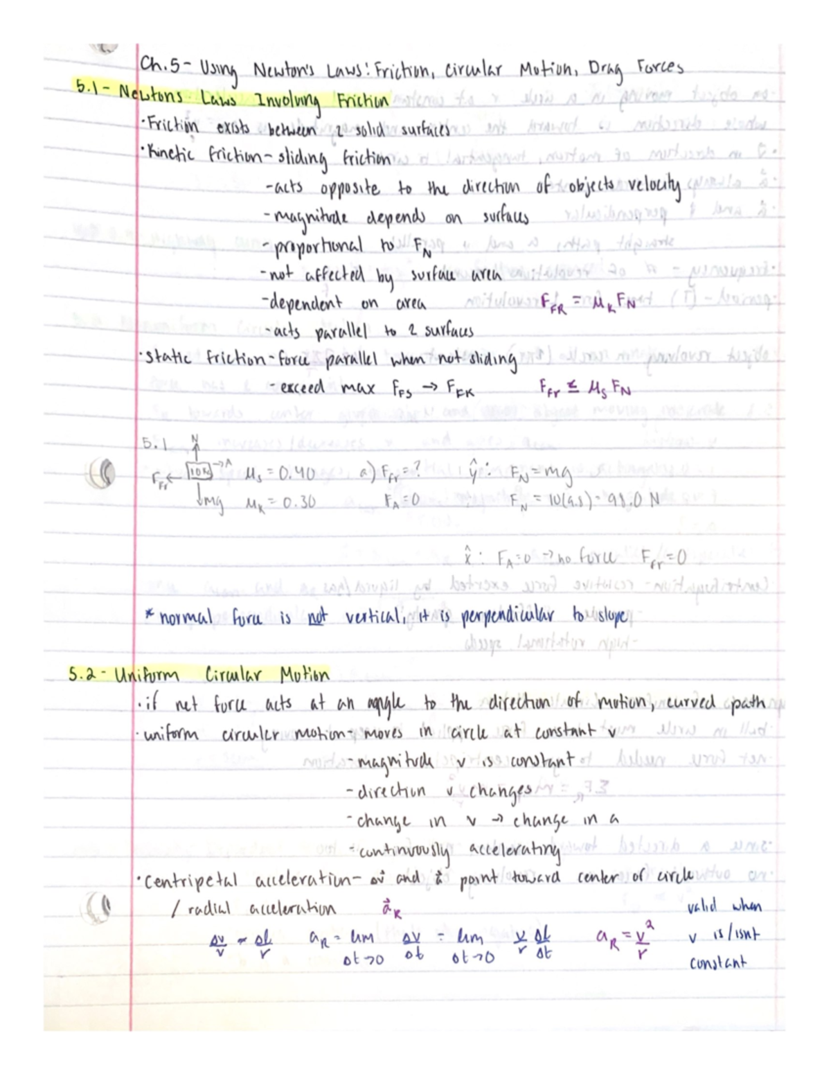 Ch5 Using Newtons Laws of Physics for scientists and engineers ...