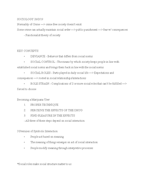 SOCL 101 Notes - Ordinary Problems and Explanations - Ordinary Problems ...