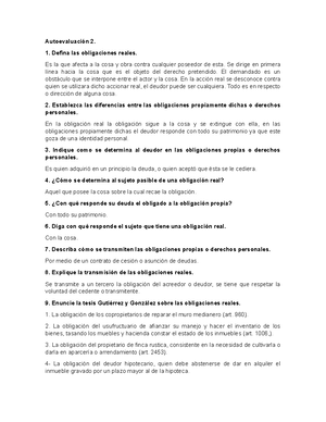 Autoevaluacion 5; Derecho Civil IV; Manuel Bejarano Sánchez ...