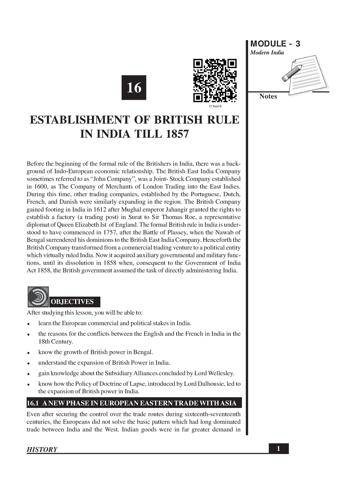 essay on british rule in india