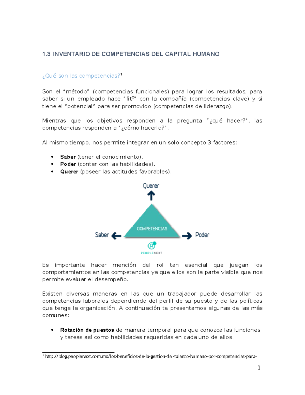 1.3 inventario de competencias del capital humano - 1 INVENTARIO DE