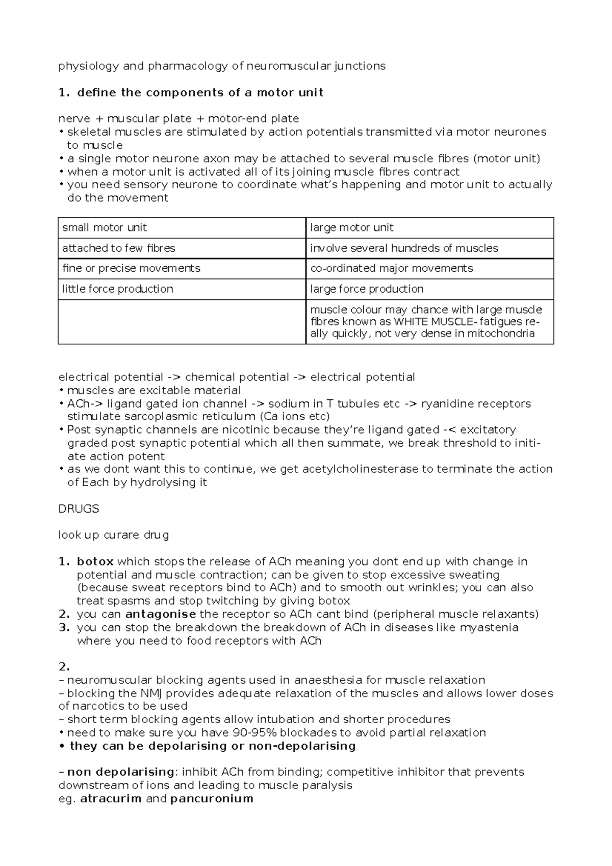 Pharmacology And Physiology Of Neuromuscular Junctions - Physiology And ...