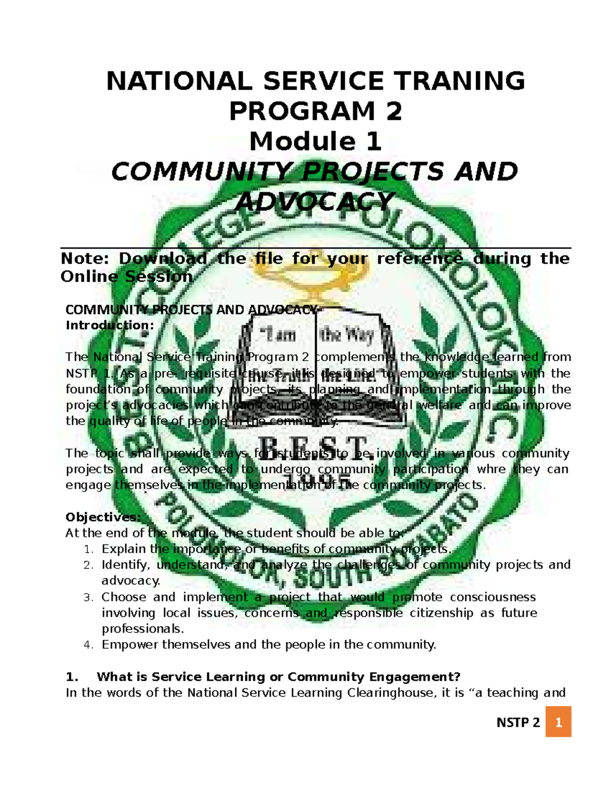 introduction-to-nstp-ra-9163-implementing-guidelines-this-chapter