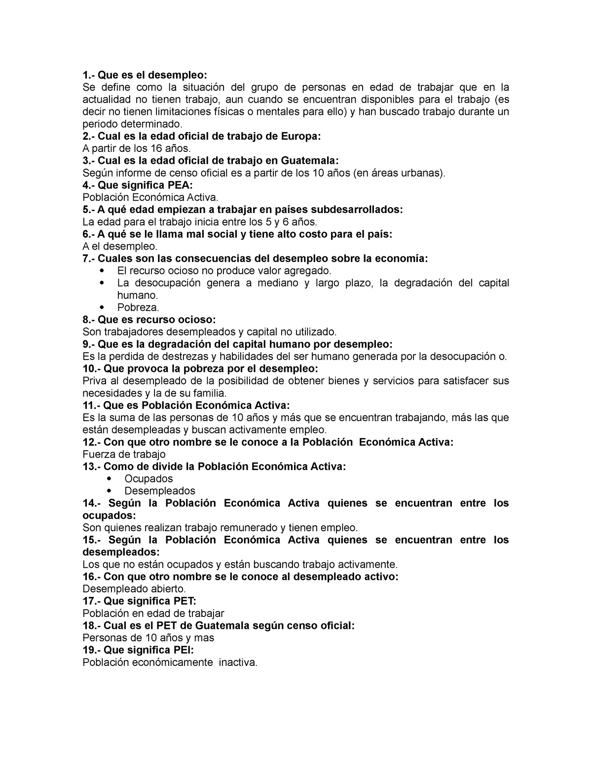 Desempleo Sociales 1 Que Es El Desempleo Se Define Como La Situación Del Grupo De 7679