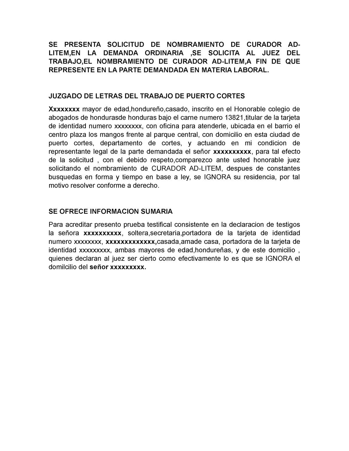 Carta De Solicitud De Nombramiento 15 Mayo 202 Vicent