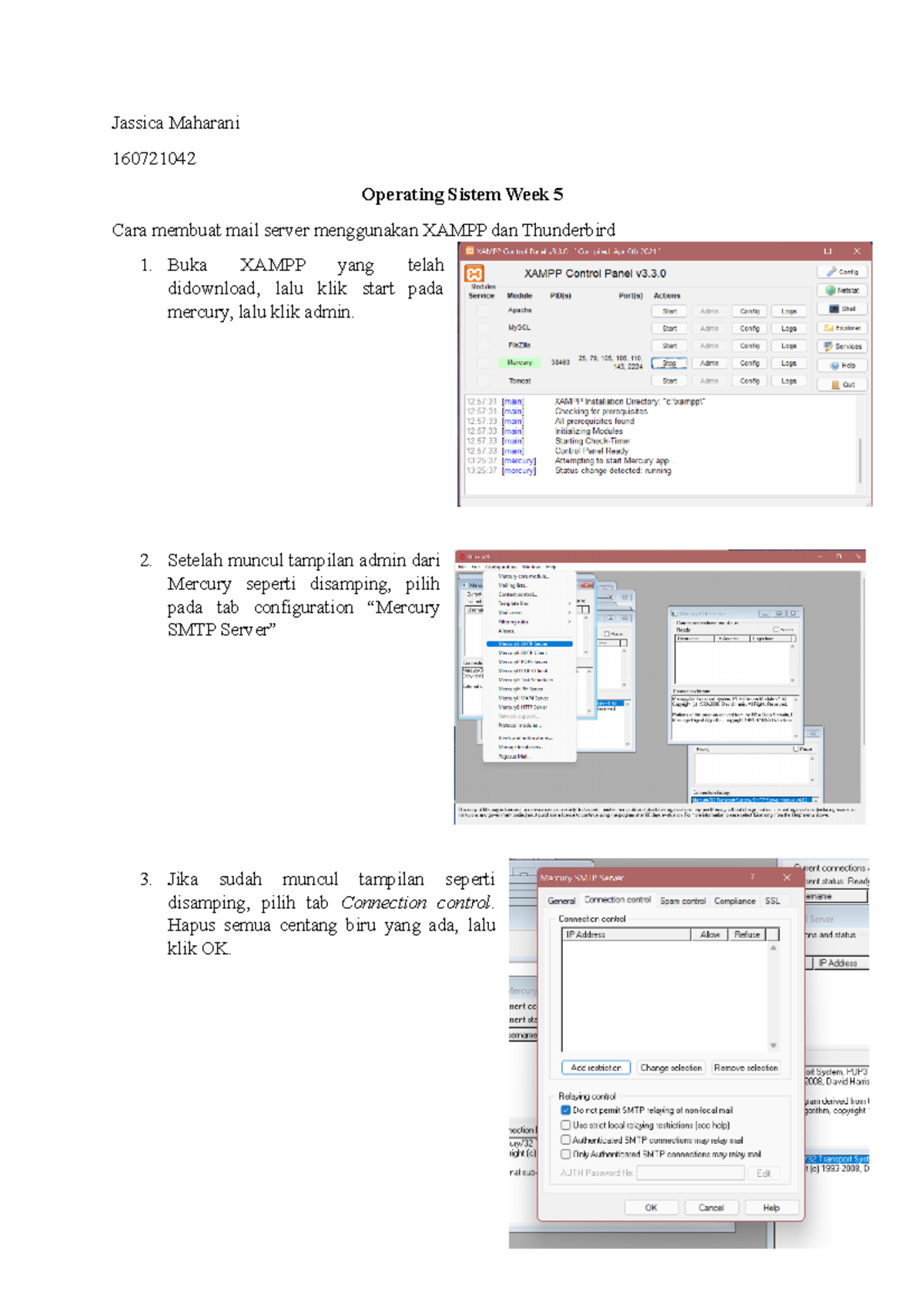 can you use mailbird with xampp