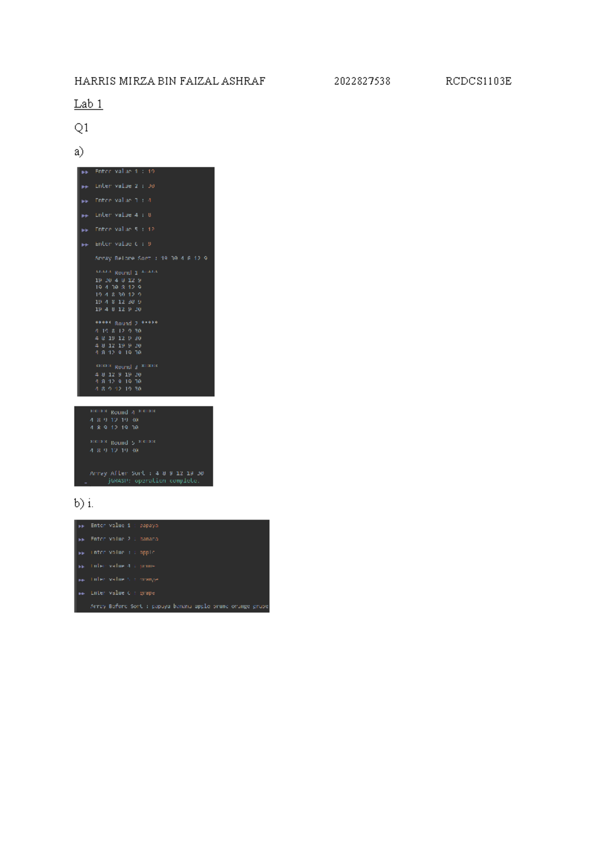 LAB1 - DATA STRUCTURES IN JAVA - Fundamentals of Data Structures ...