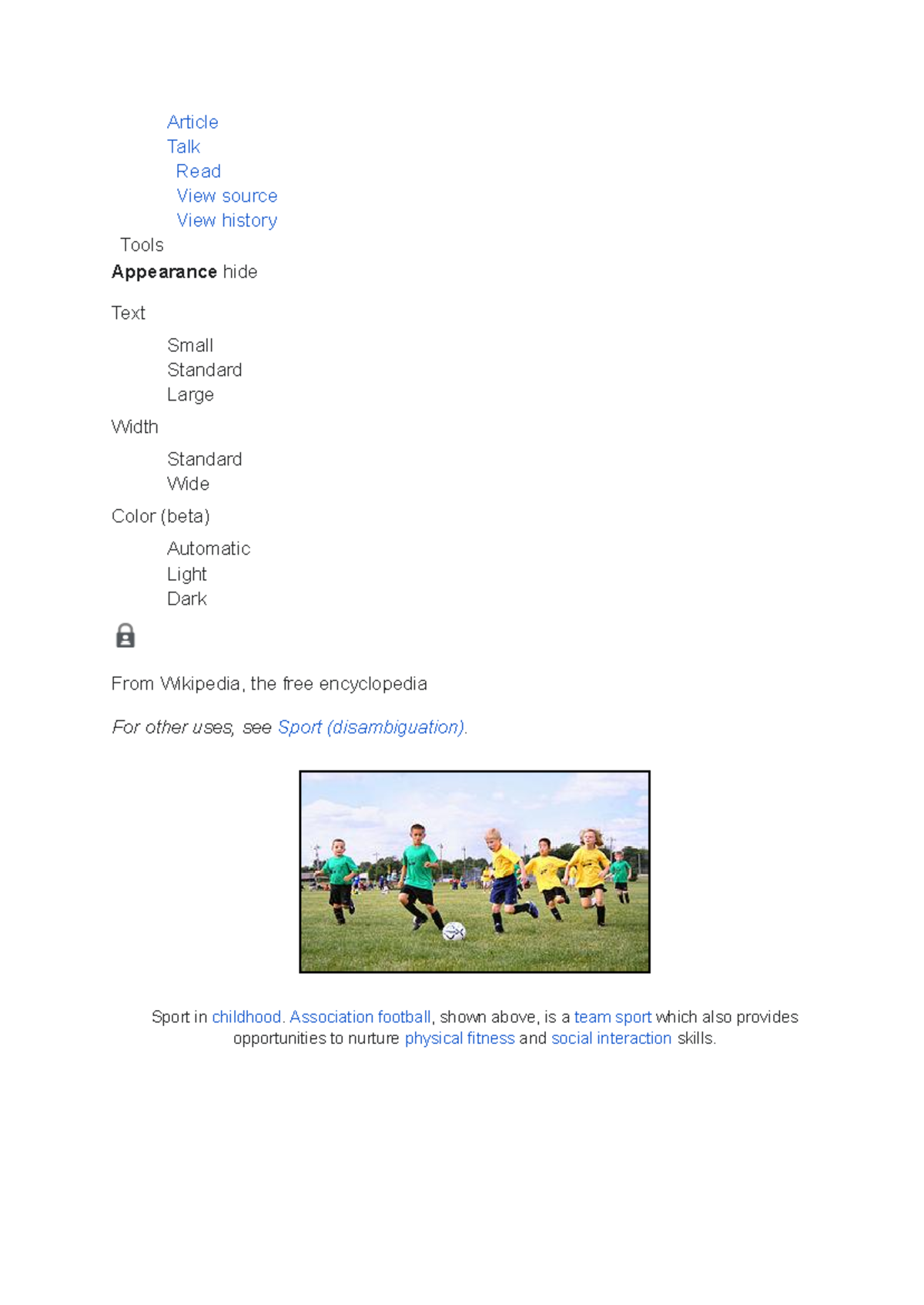 Definitions - It is - Article Talk Read View source View history Tools ...