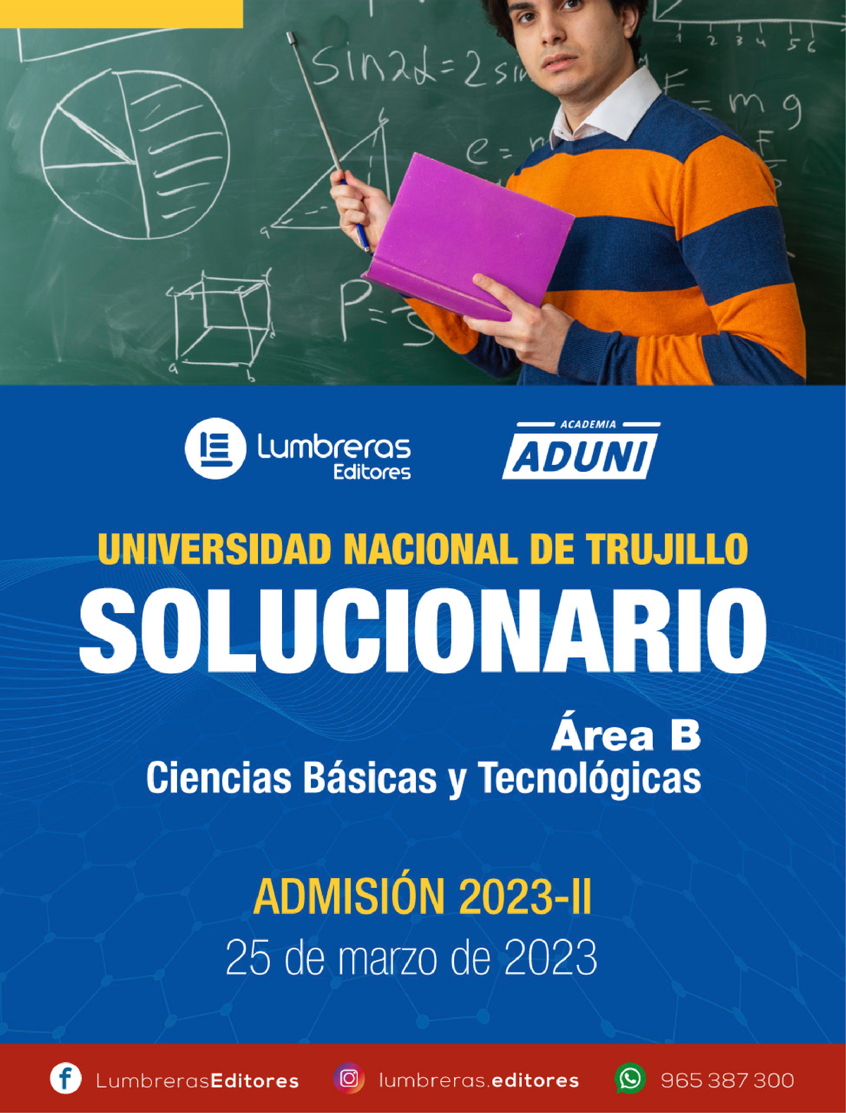 SOL Adm UNT 2023-II - Area B - Lumbreras Editores Academia ADUNI UNT ...