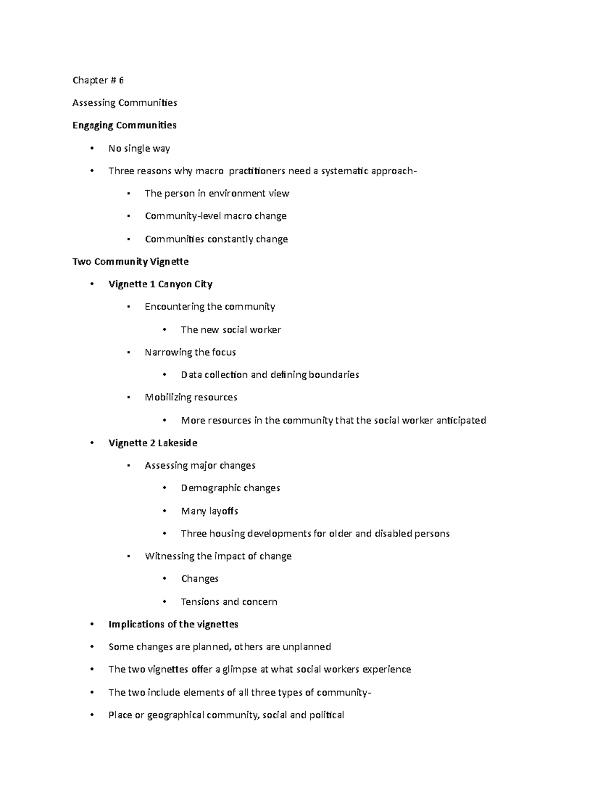 DOC11 - Chapter # 6 Assessing Communities Engaging Communities - No ...