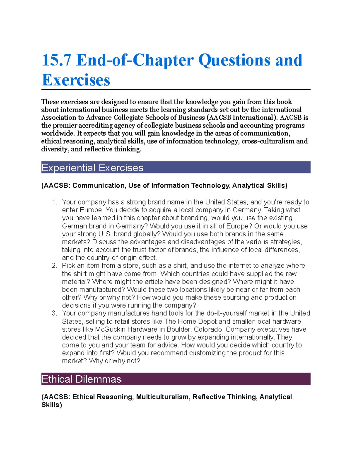 chapter 5 end of chapter case study