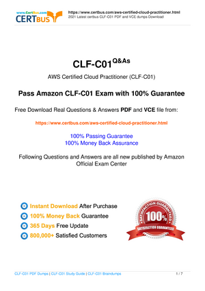 CLF-C01模擬練習