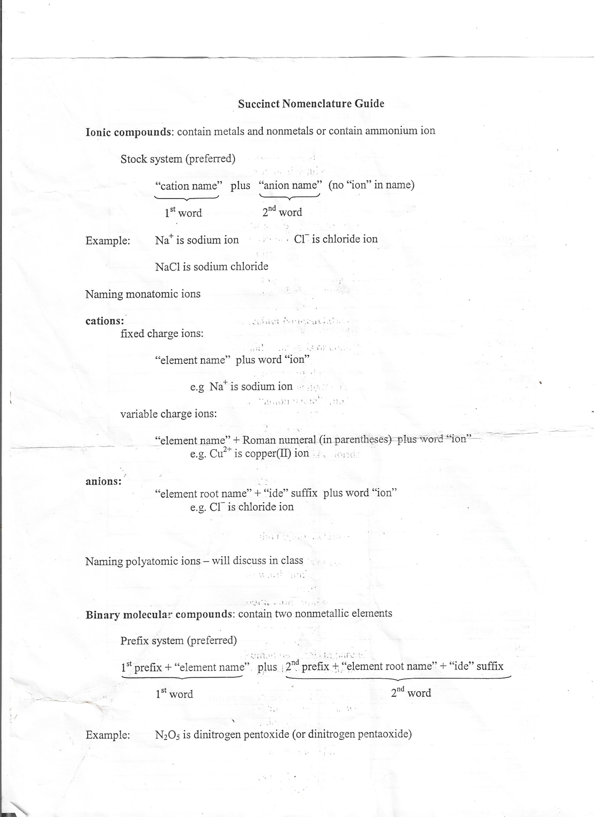 Scan 20230503 - Lecture notes for General Chemistry 111 - CHM 111 - Studocu