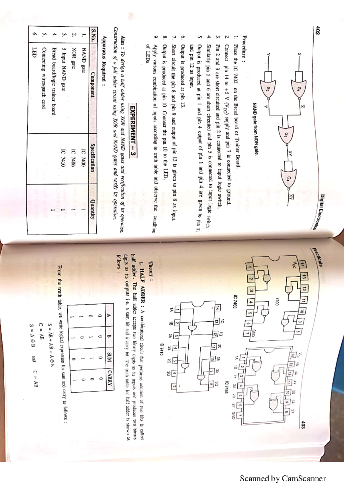 Amit digital - xbfvxvfxv - Digital 402 Electronics practicals 14 13 12 ...