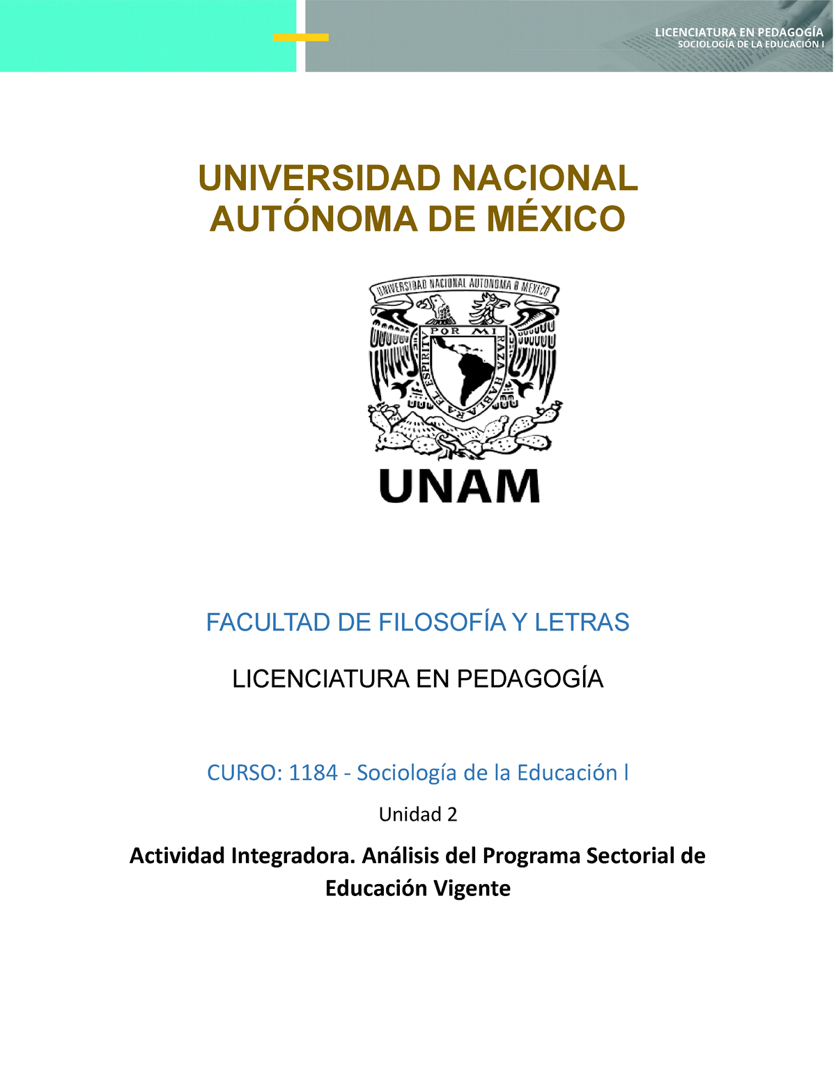 Actividad 2. Educación Y Estructural-funcionalismo - UNIVERSIDAD ...