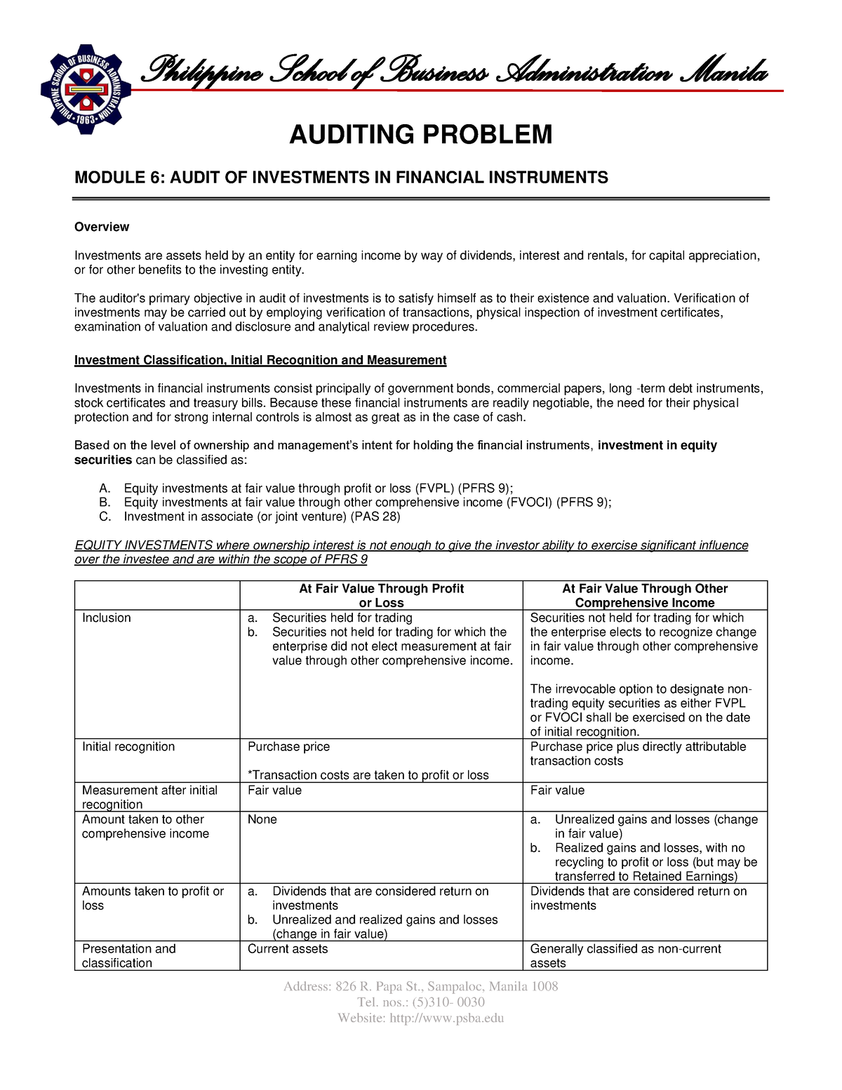 module-6-audit-of-investments-in-financial-instruments-auditing