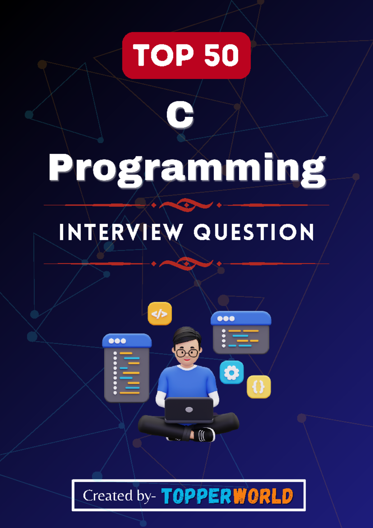 C programming interview question - Created by- TopperTopperWorldWorld ...