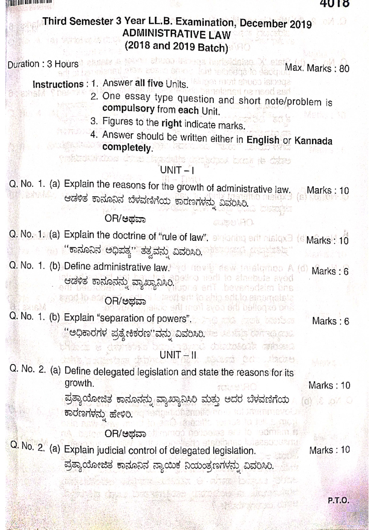 Administrative law - Lecture notes - Llb 3 years - Studocu