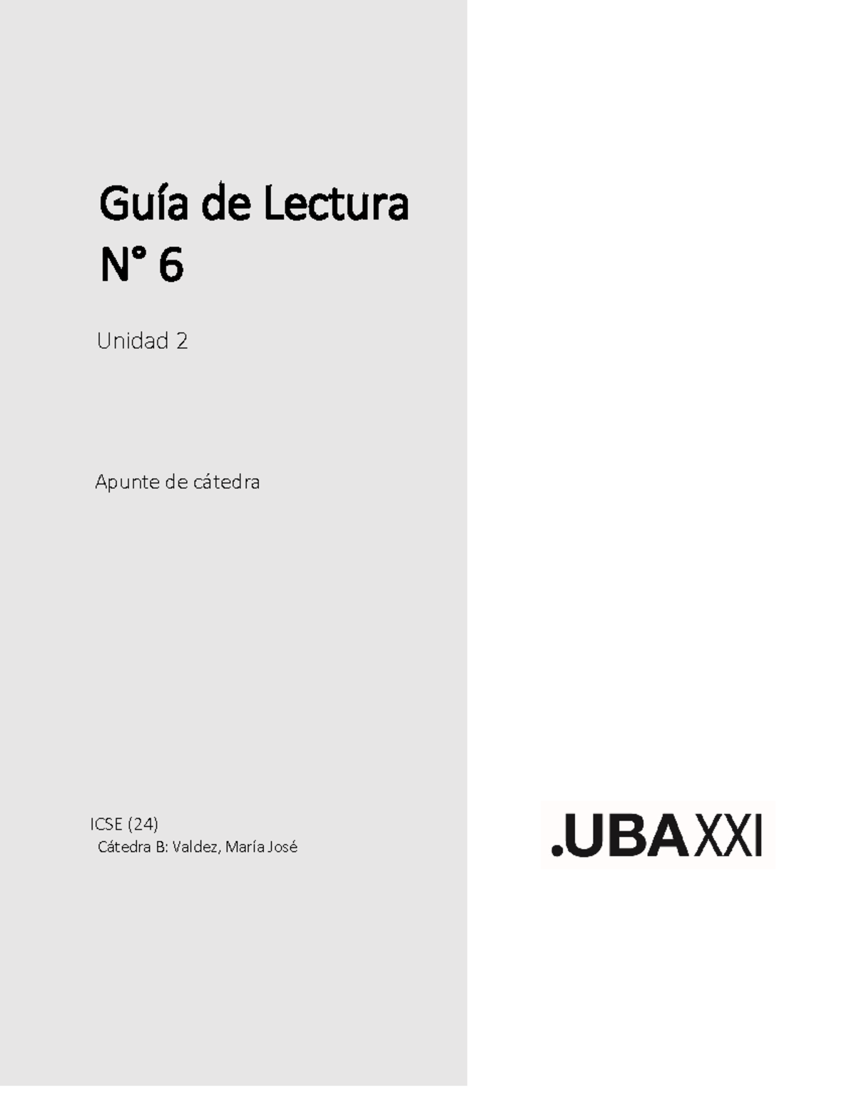 ICSE B Guía De Lectura 6 - Resumen Herramientas Para El Análisis De La ...