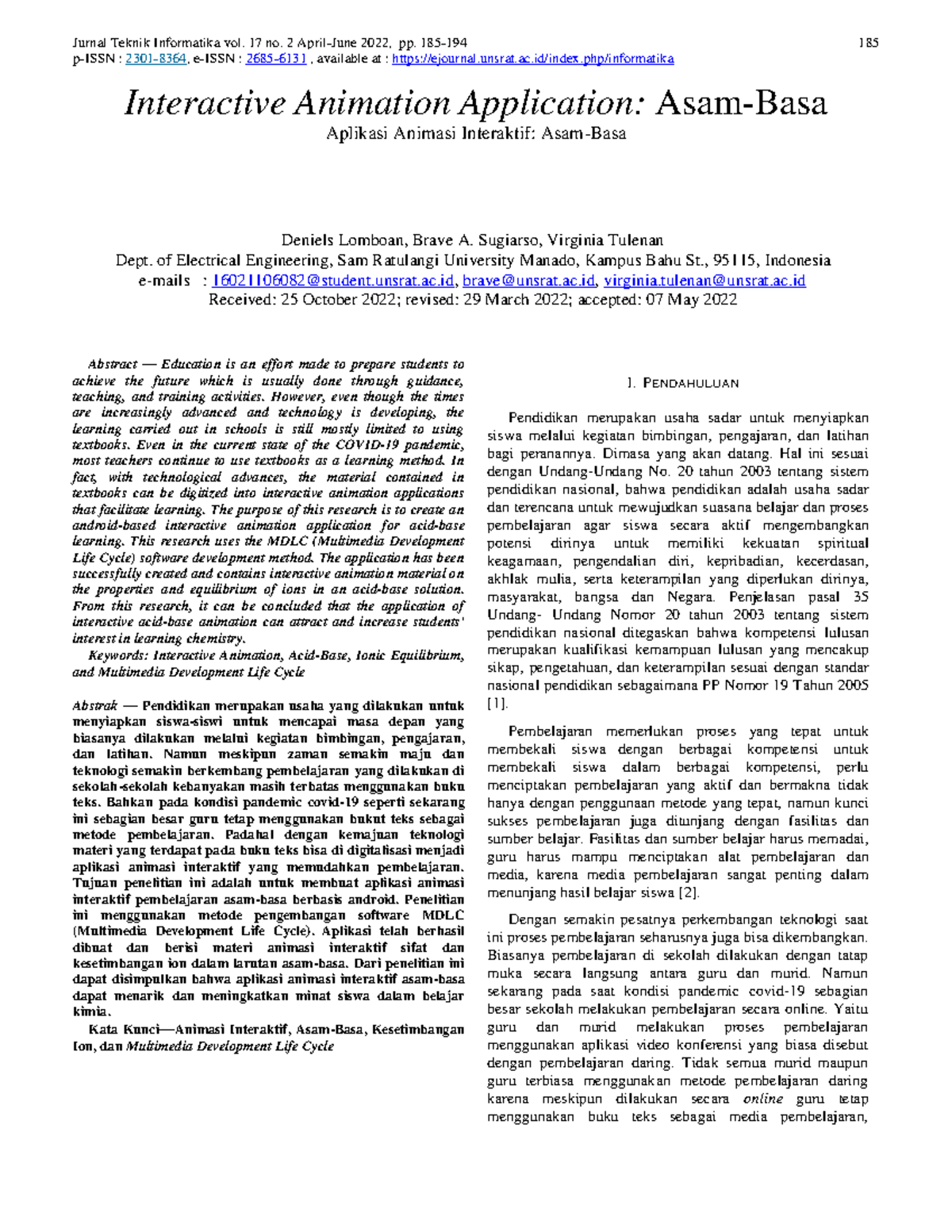 Jm informatika,+36425-79761-4-ED - Jurnal Teknik Informatika vol. 17 no ...