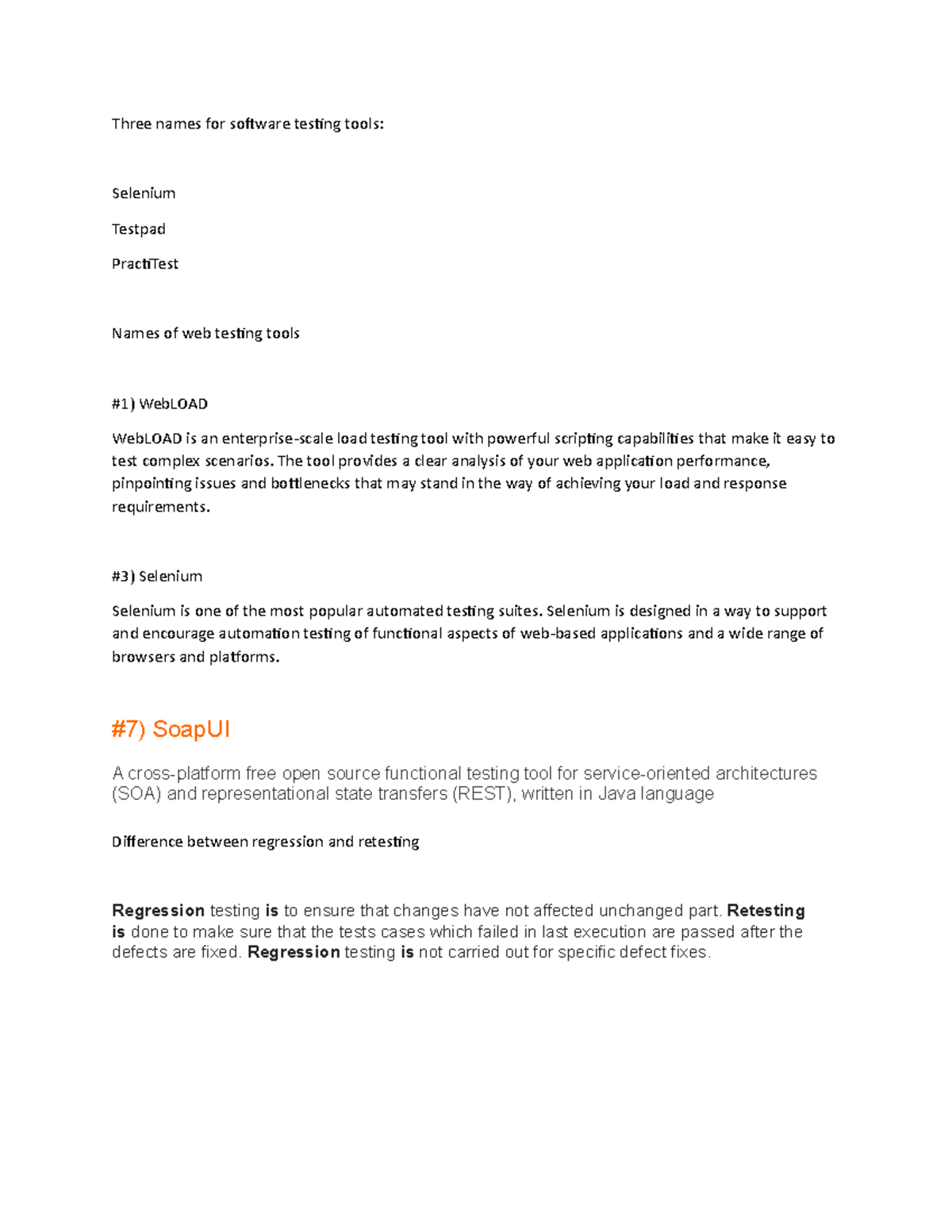 Quality Assurance - Three names for software testing tools: Selenium ...