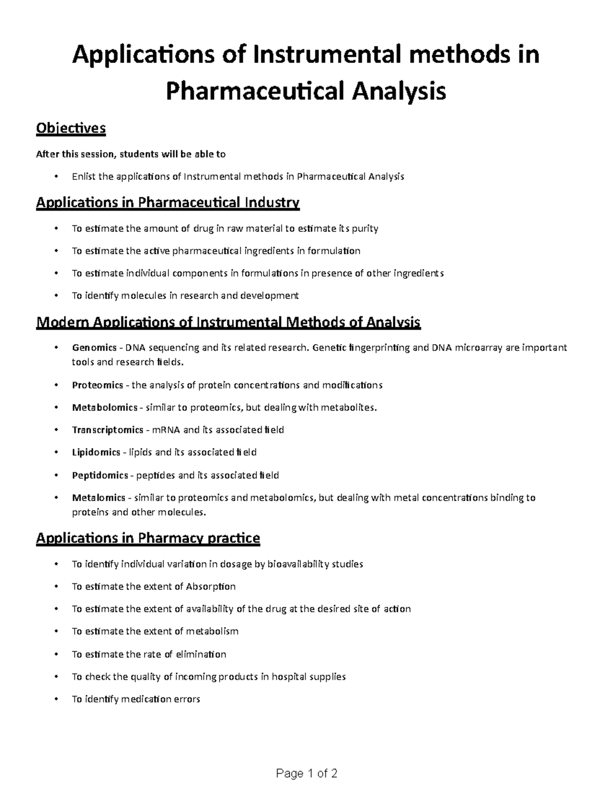 chapter-1-applications-of-instrumental-methods-in-pharmaceutical