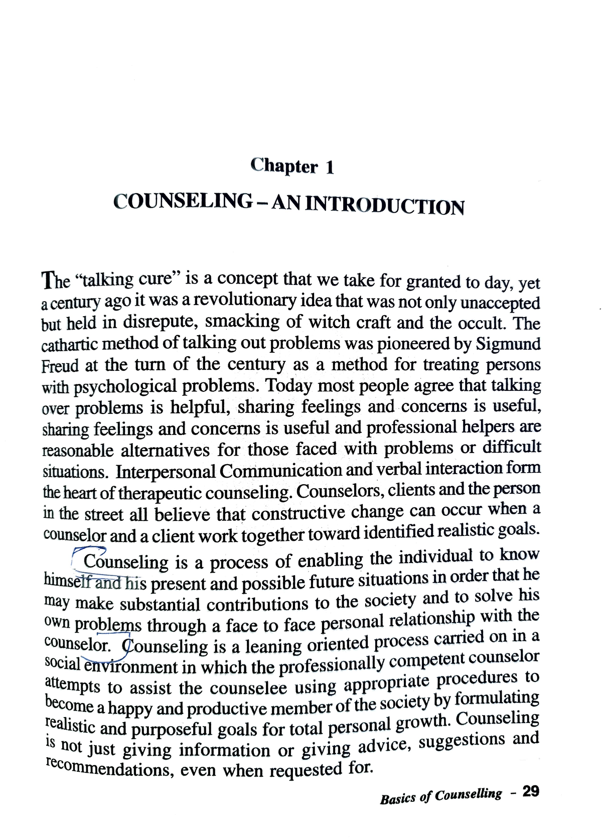 Counselling Introduction - Chapter 1 COUNSELING-AN INTRODUCTION The ...