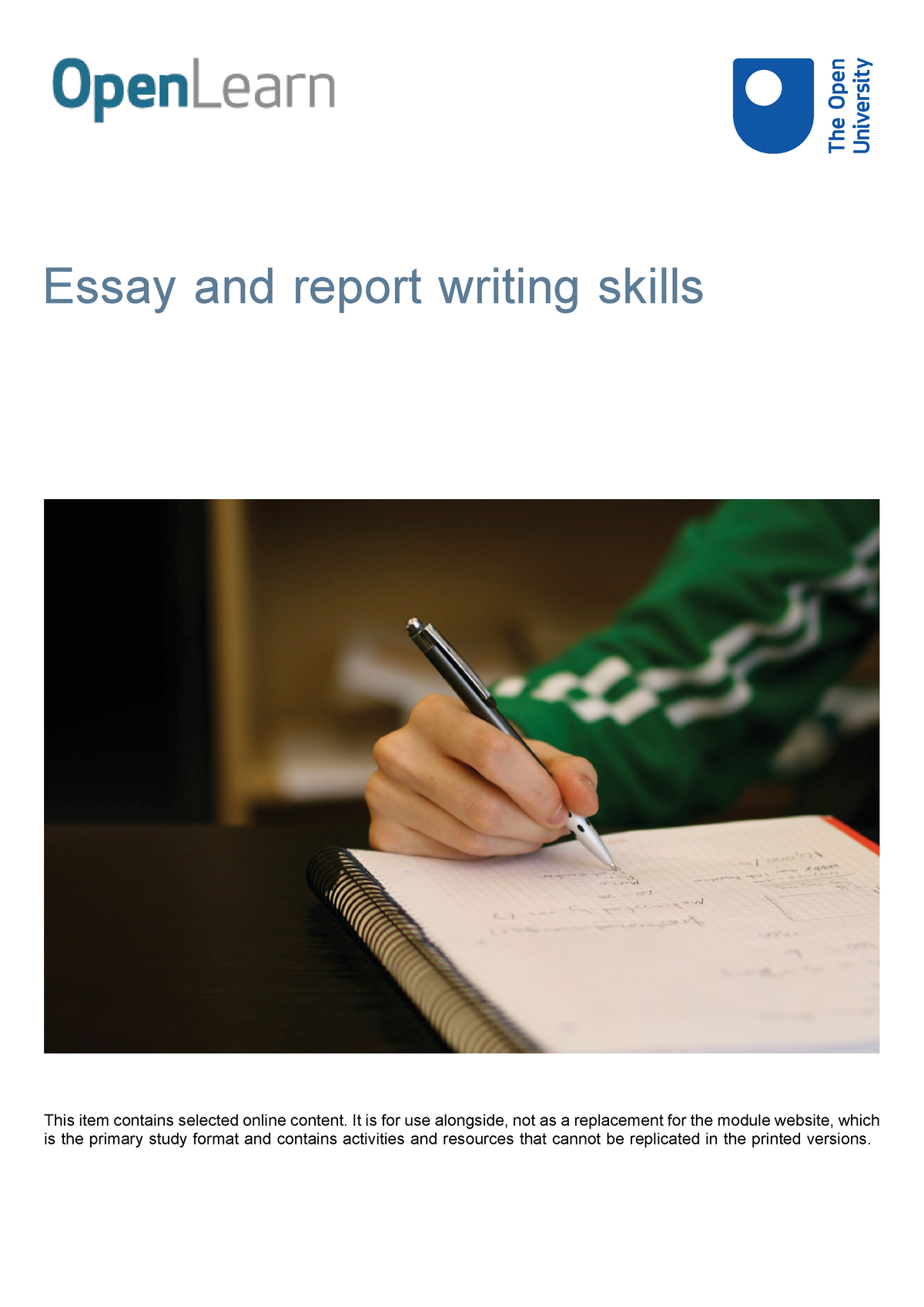 essay and report writing skills