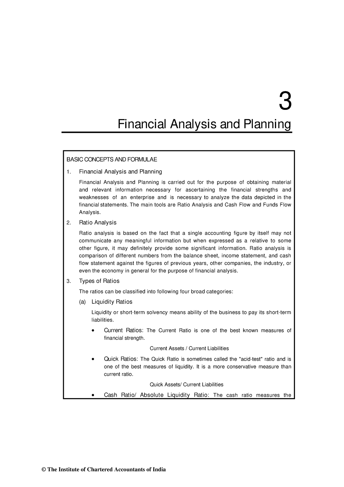 Financial Analysis And Planning - 3 Financial Analysis And Planning ...