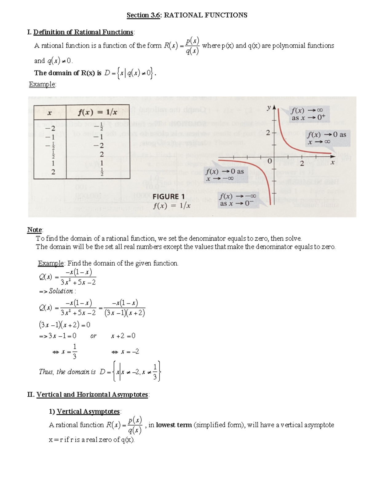 3 - Precalculus Mathematics For Calculus 7th Edition Lecture Notes ...