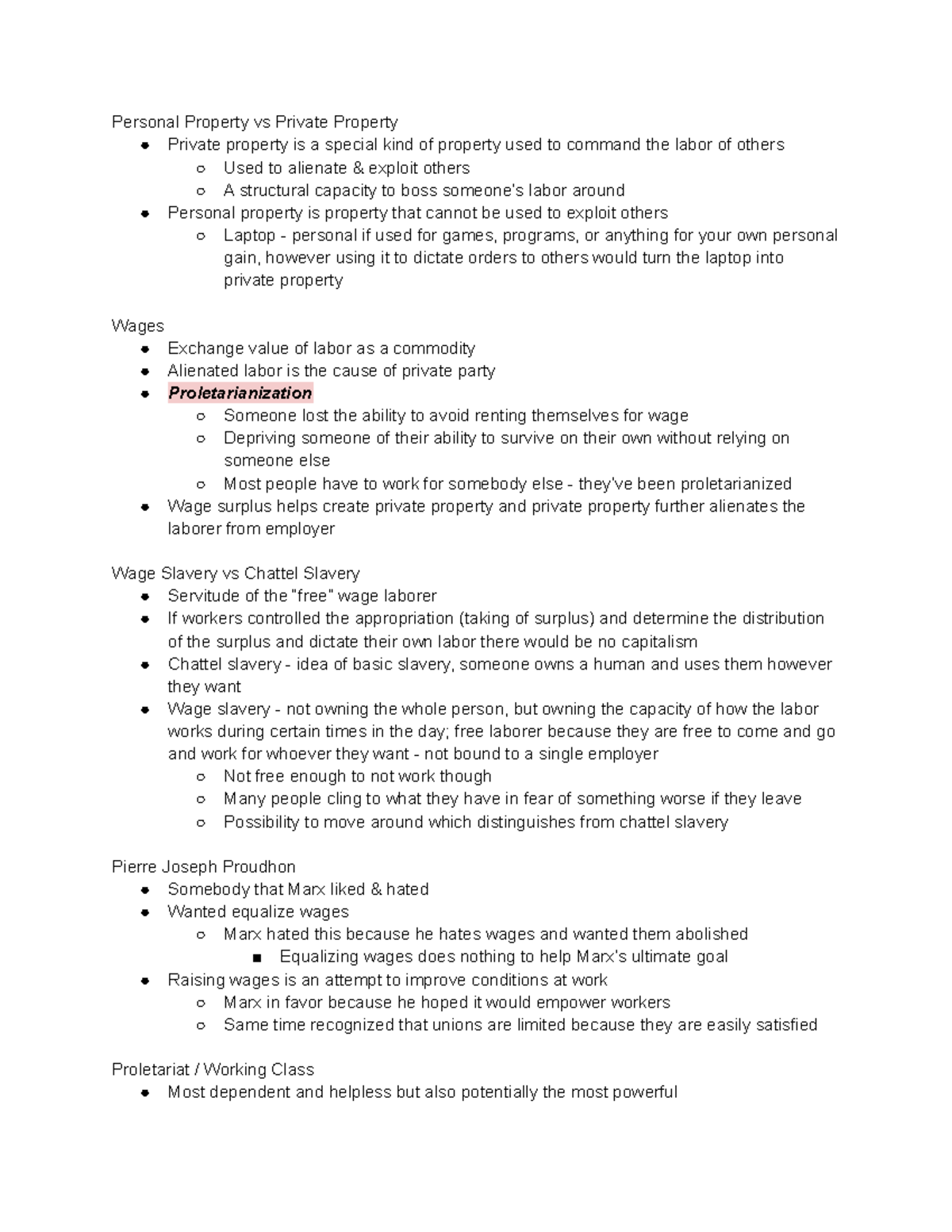 1.10.18 Notes - Personal Property vs Private Property Private property ...
