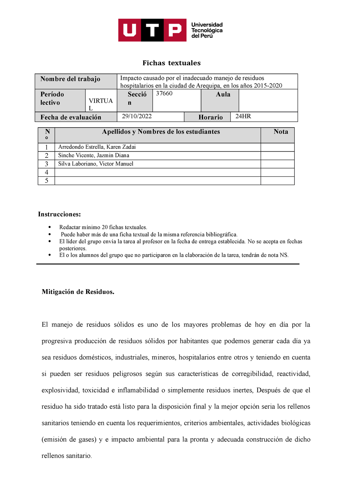 Ac S11 Semana 11 Tarea 4 Fichas Textuales Grupo 3 Pdf 1816