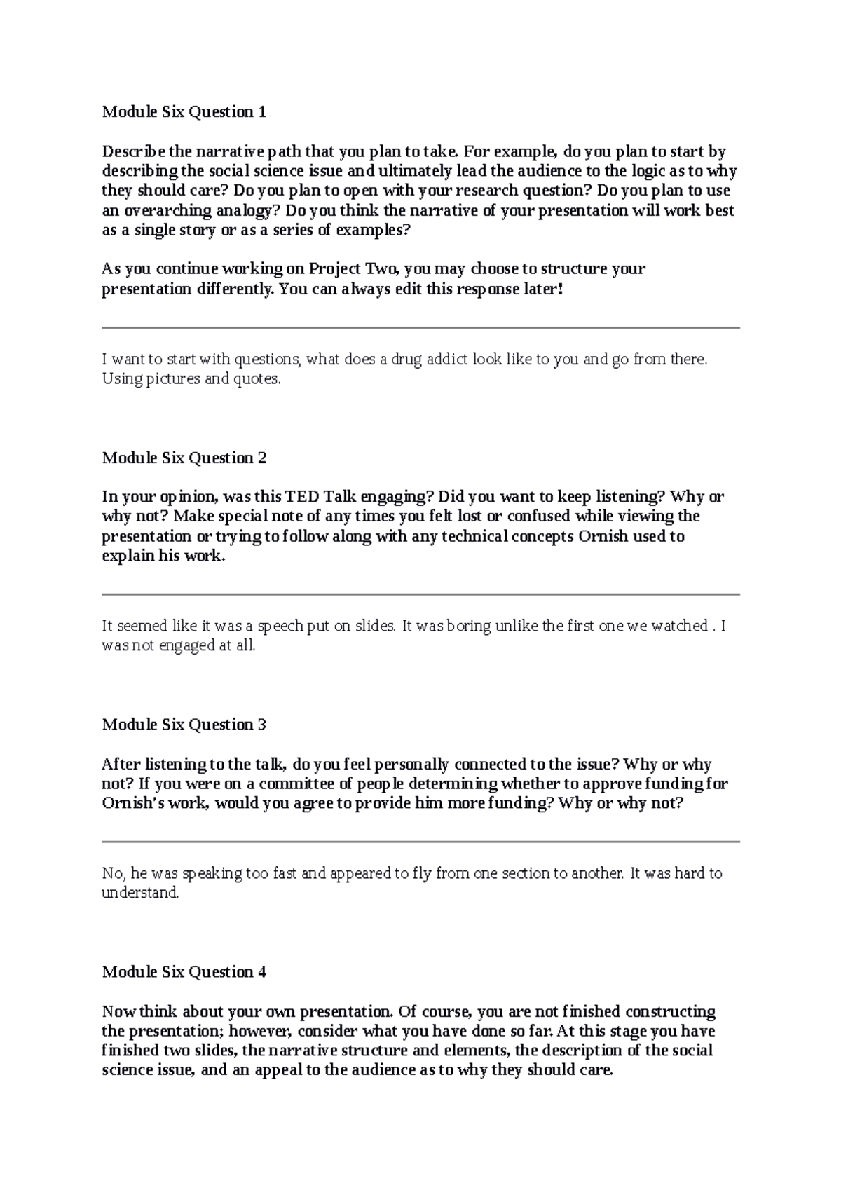 Christa Hall SCS 200 Applied Social Sciences - Module Six Question 1 ...