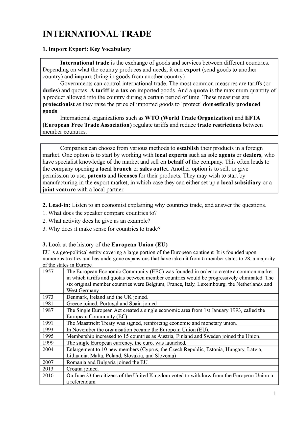 Реферат: Protectionnism and Free Trade in Economical Doctrines