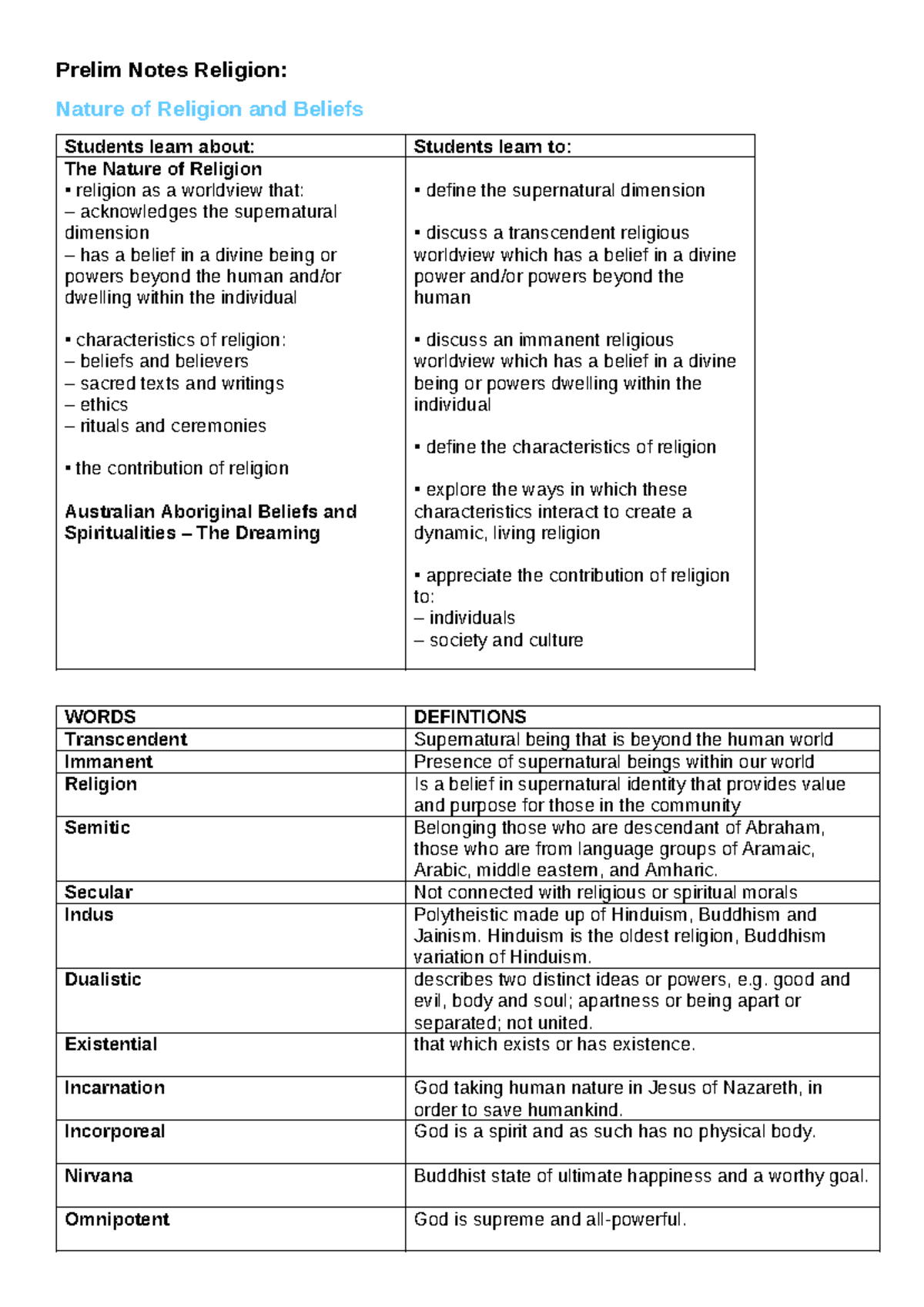 Year 11 sor 2 full syllabus notes 655416 aa78e61 - Prelim Notes ...