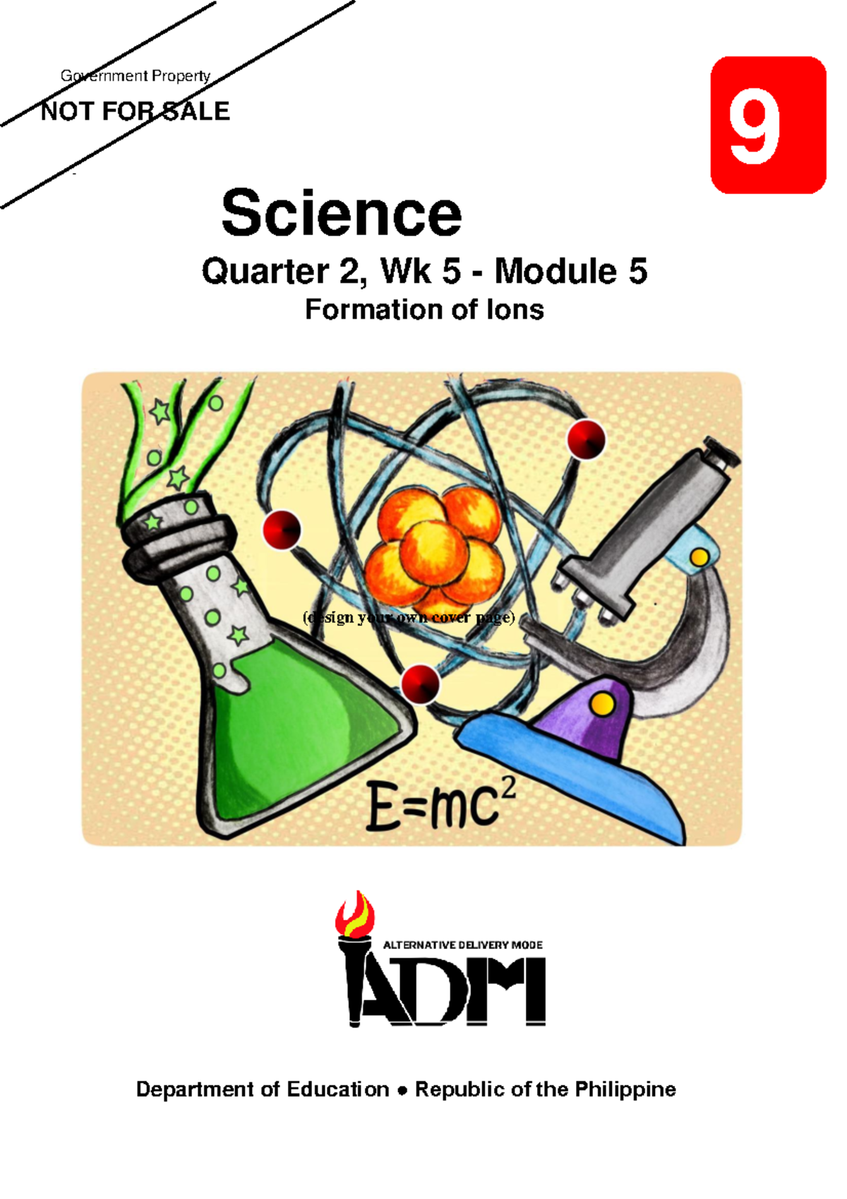 Science 9 Q2 Mod5 Formationof Ions - Government Property NOT FOR SALE ...