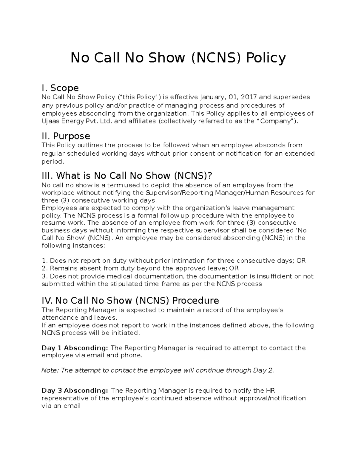 ncns-policy-no-call-no-show-ncns-policy-i-scope-no-call-no-show