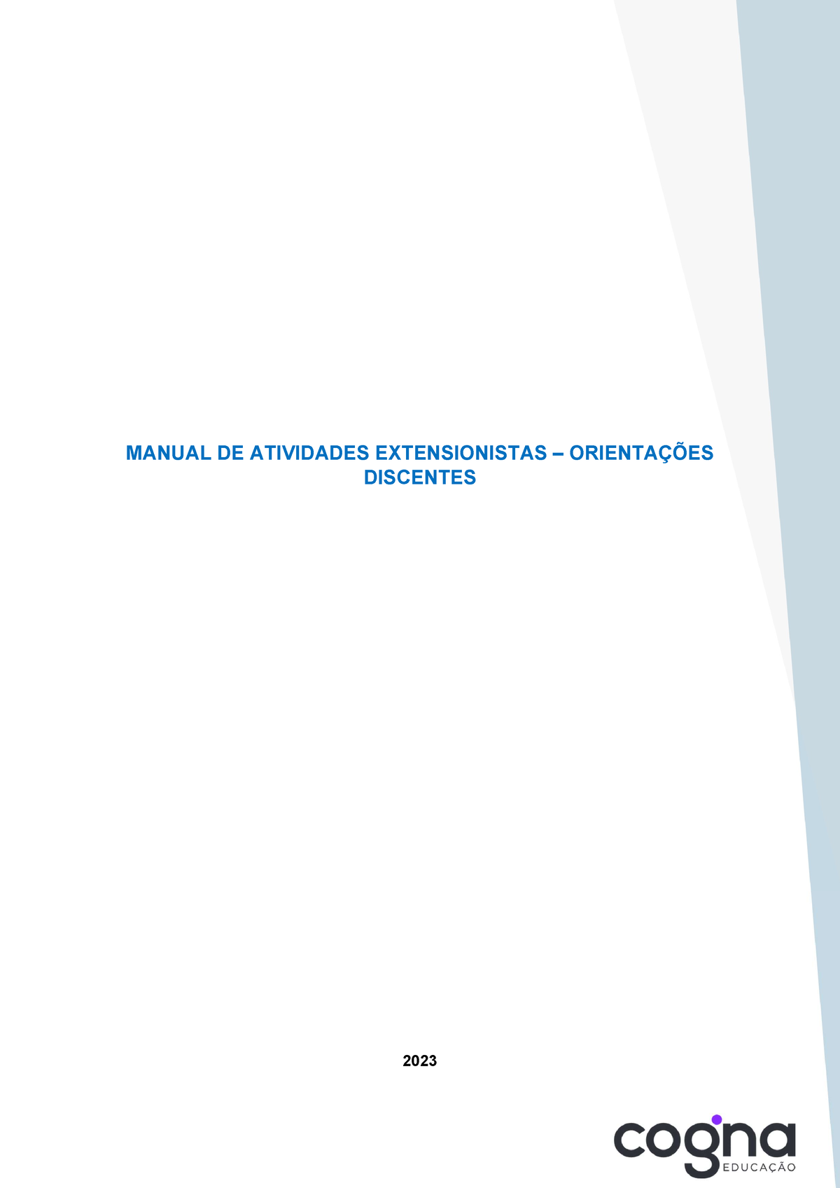 1675449859445 - Trabalho - MANUAL DE ATIVIDADES EXTENSIONISTAS ...