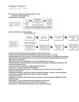 MKTG Midterm 2 Study Guide - Suzy Dotson MKTG: Midterm 2 Study Guide ...