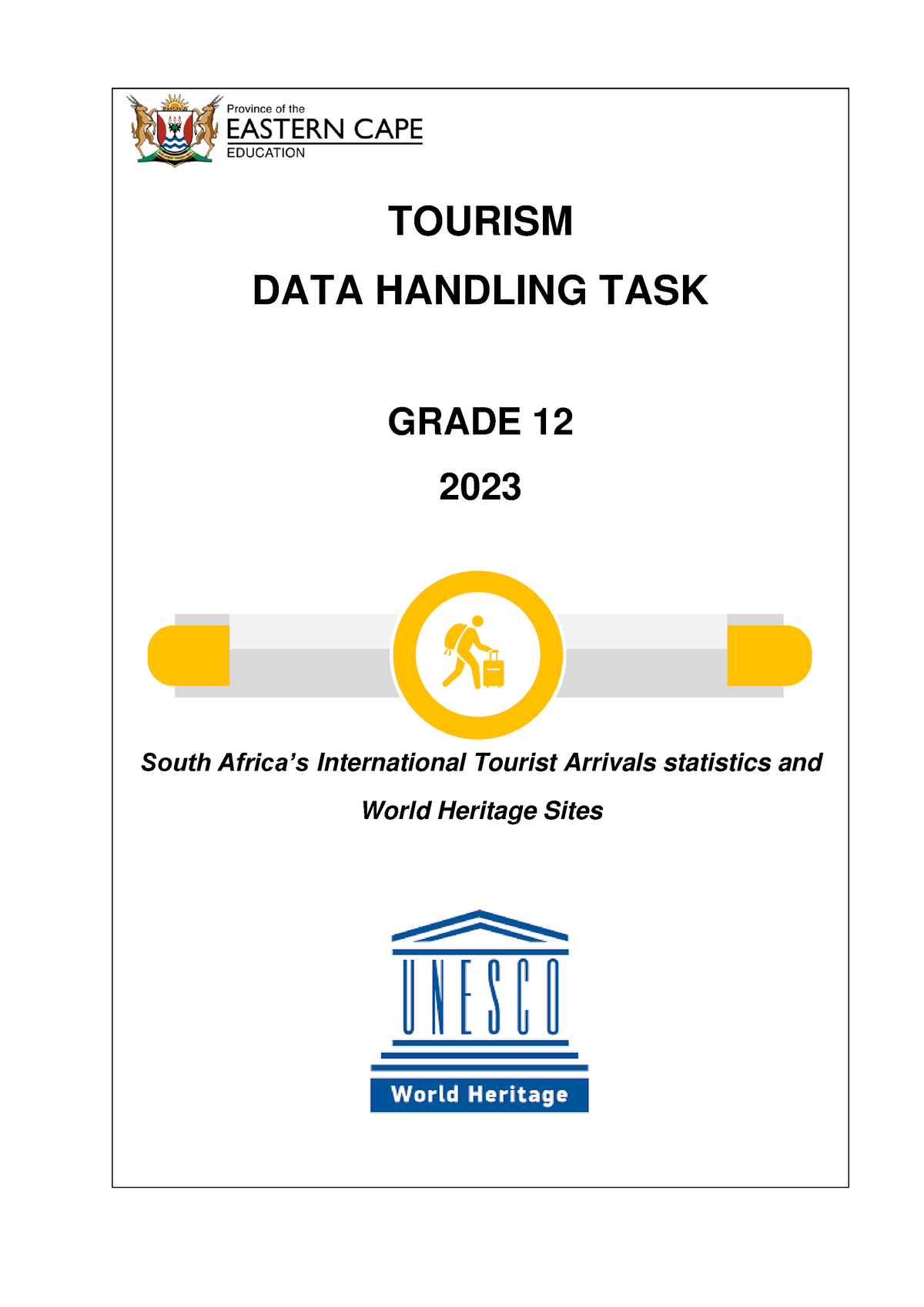 tourism data handling task 2023 memorandum