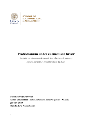 Labb 4 - Labboration 4 Hugo Dahlquist January 12, 2024 Bakgrund I Denna ...